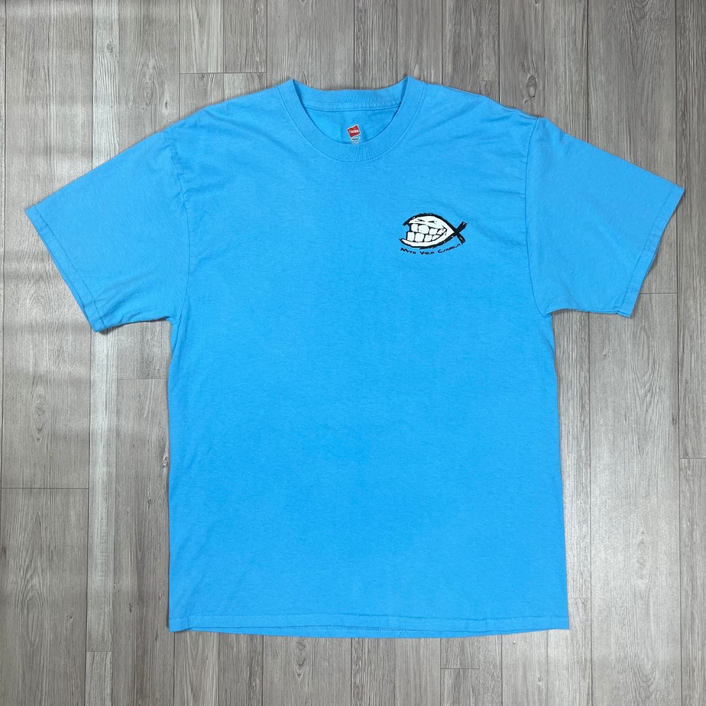 Size L - Hanes Brand - 6th Annual Car & Truck Show Vintage T-Shirt (LxW: 28x20 in)