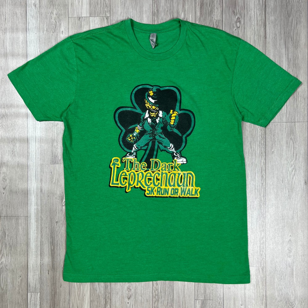 Size M - Next Level Brand - The Dark Leprechaun Vintage T-Shirt (LxW: 28x20 in)
