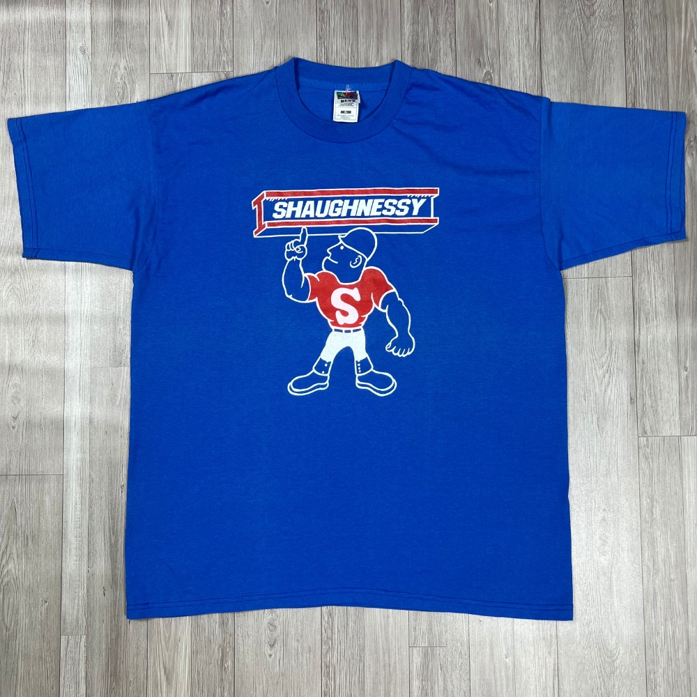Size XL - Fruit of The Loom Best Brand - Shaughnessy  Vintage T-Shirt (LxW: 29x23 in)